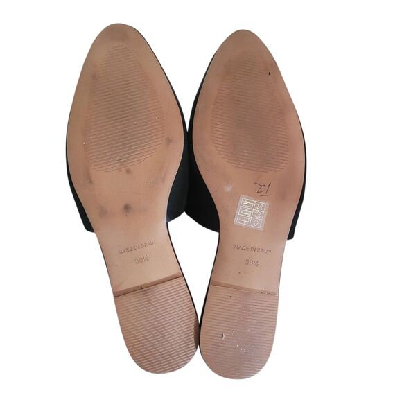 Garnet Hill Iris Mules Womens Size 8.5 Back Suede Slip On Shoes Career Going Out - Picture 4 of 7